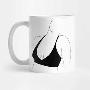 feminine lines #1 Mug